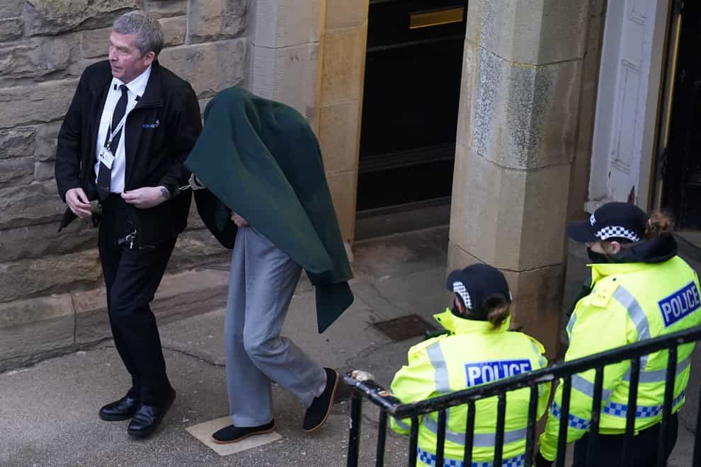 Andrew Miller who abducted and abused a child is to be sentenced at the High Court in Edinburgh (Andrew Milligan/PA Wire)