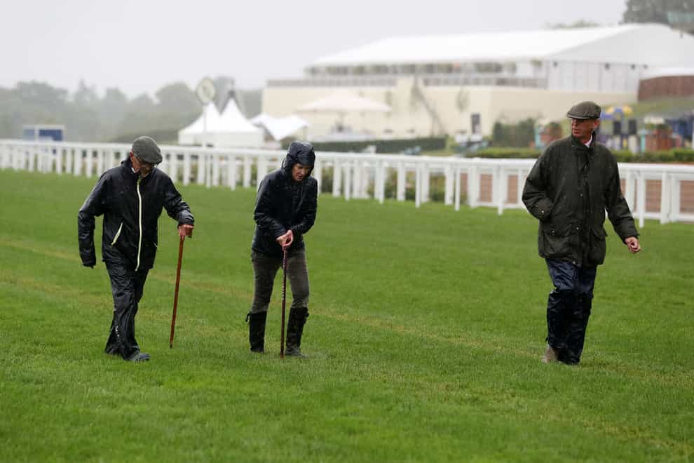 Ascot has switched track for some races (David Davies/PA)