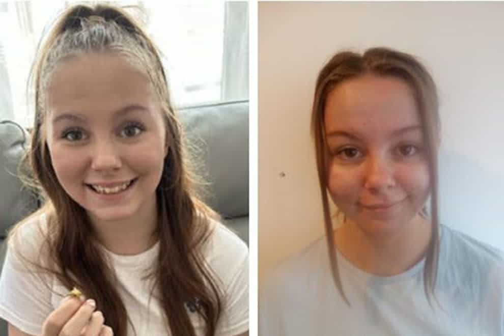 Grace Fisher, from Gillingham, was reported missing 11 days ago (Kent Police/PA)