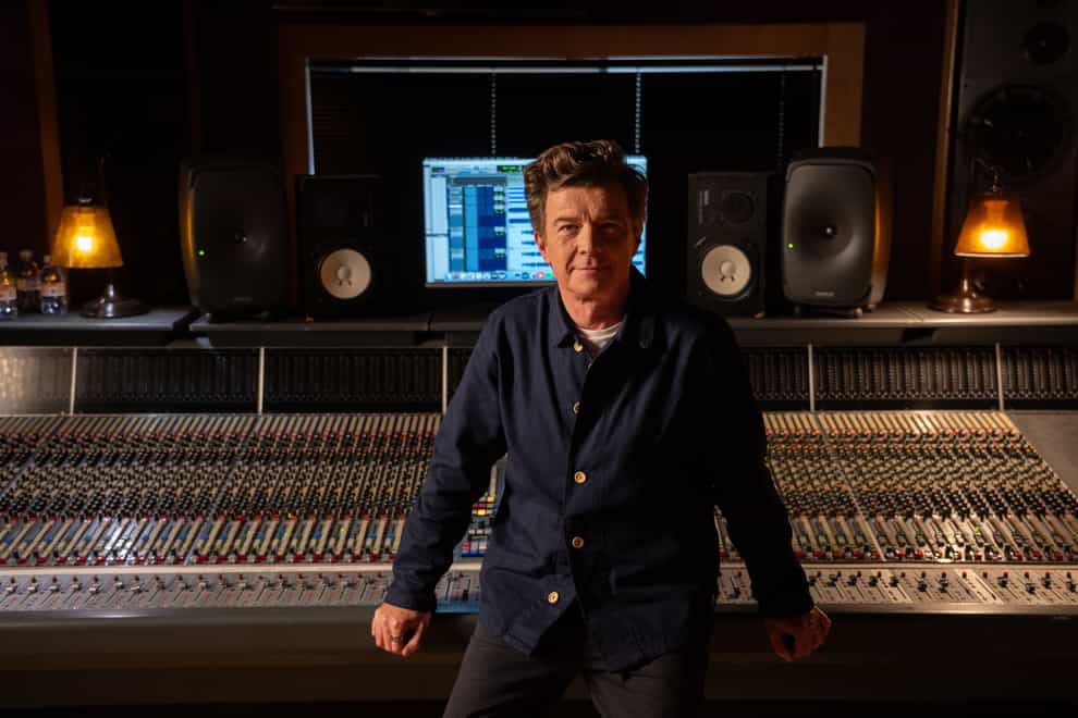Rick Astley has recently recorded a version of Never Gonna Give You Up using popular misheard lyrics in order to raise awareness of hearing loss (Jeff Moore/PA)