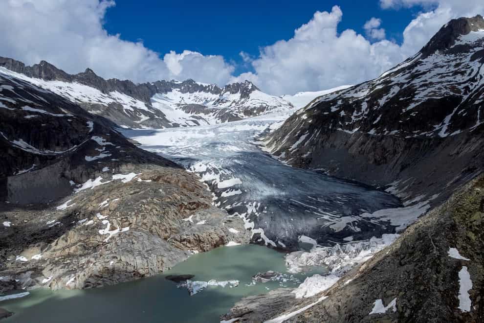 Glaciers are melting faster than they freeze (Matthias Schrader/AP)