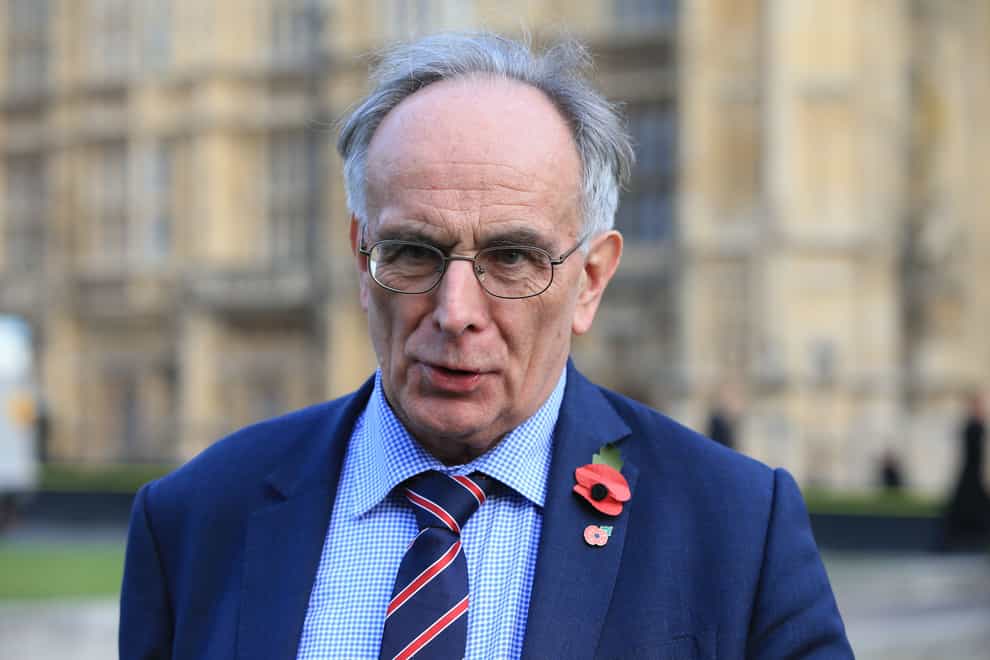 Wellingborough MP Peter Bone has been suspended from the Commons for six weeks (Jonathan Brady/PA)