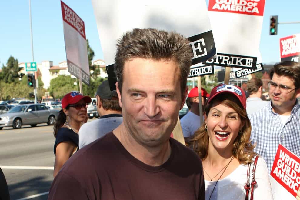 Matthew Perry has died aged 54 according to US reports (Ian West/PA)