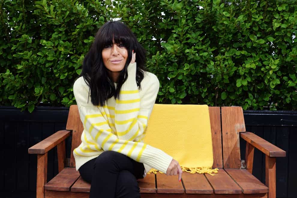 Claudia Winkleman has co-created a new beauty and wellness collection with Cannaray (Ian West/PA)