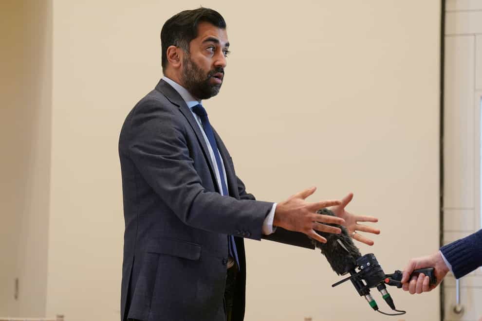 Humza Yousaf spoke to the PA news agency on Monday (Andrew Milligan/PA)