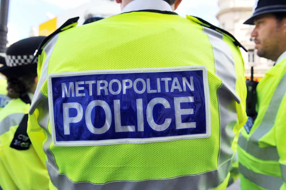 The Metropolitan Police said 23 people were charged with breaching Section 7 of the Public Order Act 2023 (Nick Ansell/PA)