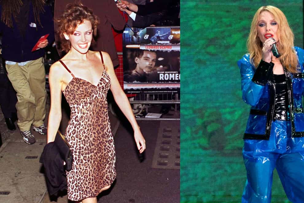 Kylie Minogue’s fashion taste has always been adventurous (Samantha Pearce/Joe Giddens/PA)