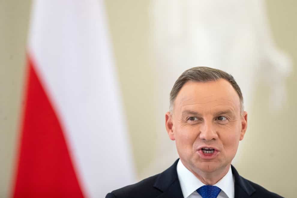 Poland’s President Andrzej Duda’s decision is expected to delay the establishment of a functioning government (AP Photo/Mindaugas Kulbis, File)