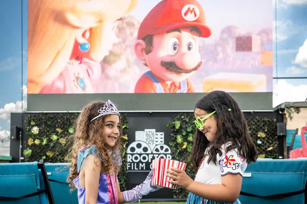 Japanese video games giant Nintendo has reported an 18% rise in net profit for the first half of the financial year, as sales continued to get a boost from its hit Super Mario film (John Nguyen/PA)
