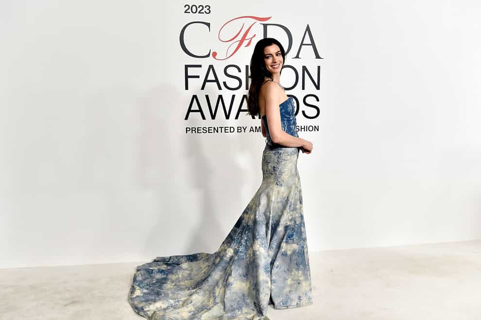 Anne Hathaway hosted the CFDA Awards (Evan Agostini/AP)