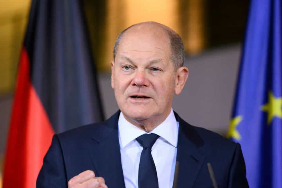 Chancellor Olaf Scholz and Germany’s 16 state governors have agreed on new and stricter measures to curb the high number of migrants flowing into the country (Bernd von Jutrczenka/dpa/AP)