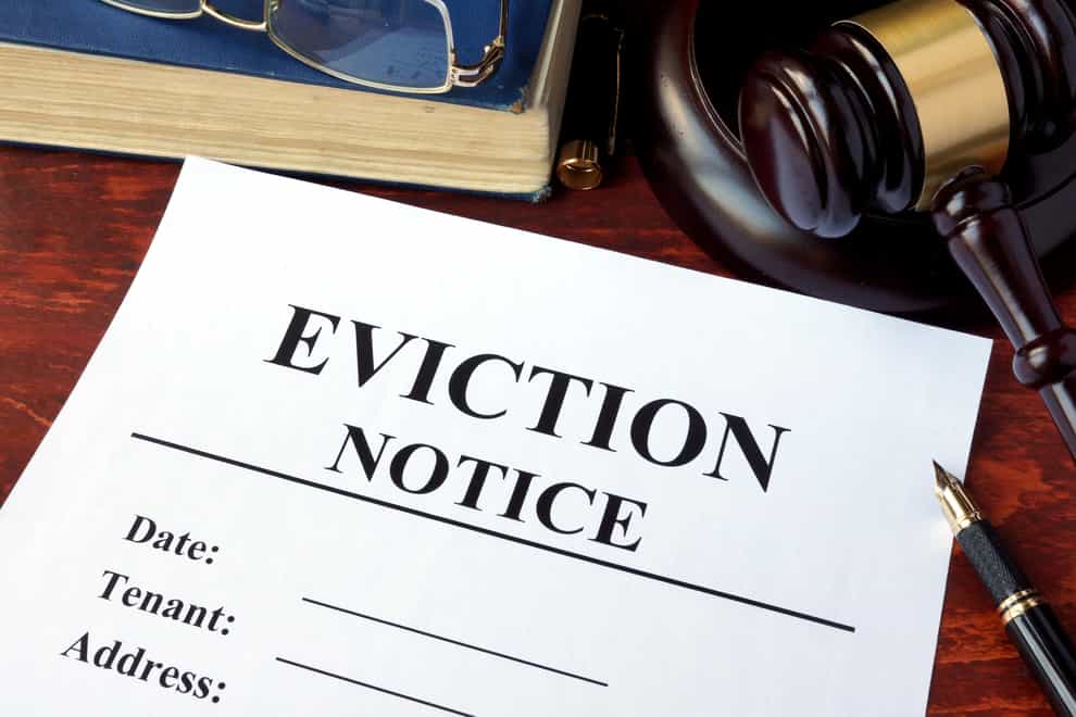 No-fault eviction court proceedings are at a seven-year high in England (Alamy/PA)