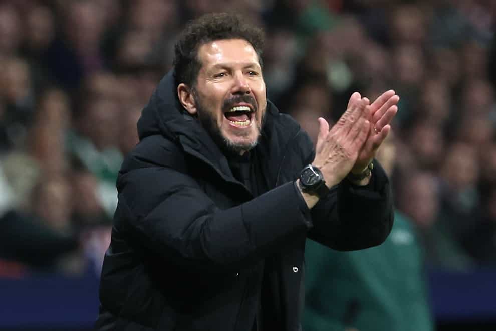 Diego Simeone has been in charge at Atletico Madrid since 2011 and is their most successful head coach (Isabel Infantes/PA)