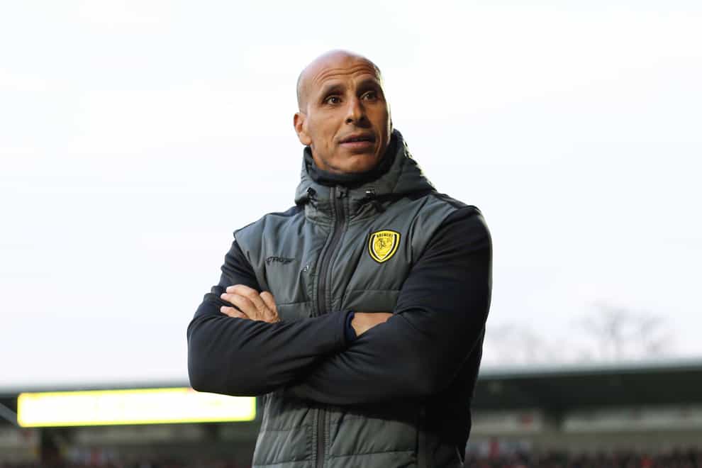 Dino Maamria’s side suffered an away day defeat (Isaac Parkin/PA)