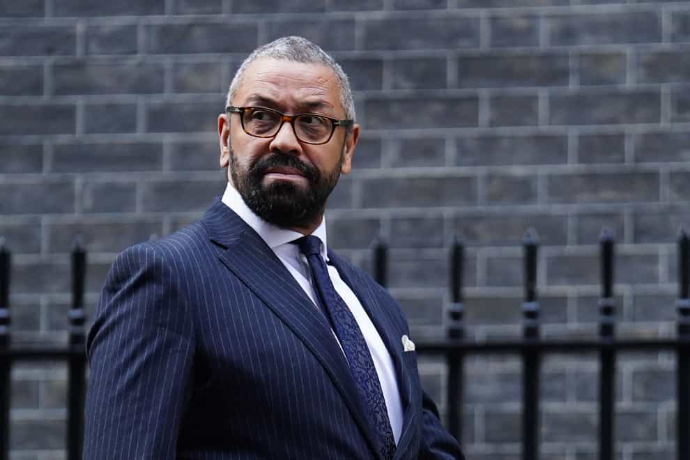 James Cleverly has been appointed Home Secretary (James Manning/PA)