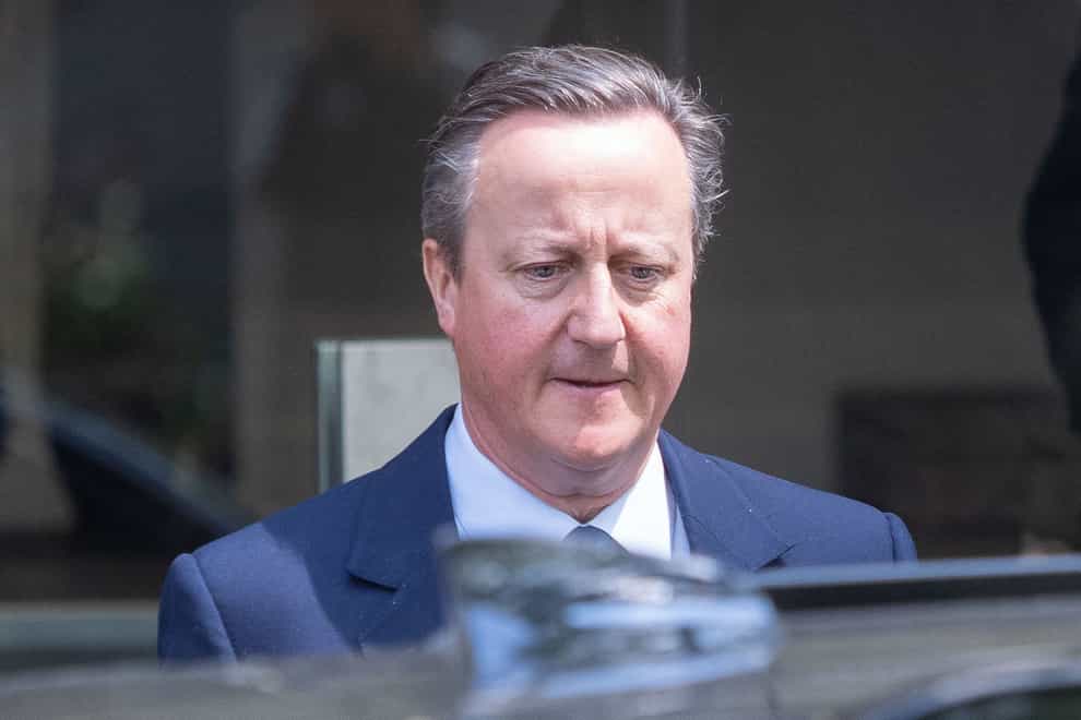 David Cameron has become the 15th former prime minister to serve in a later government led by someone else after being appointed Foreign Secretary by Rishi Sunak (Jeff Moore/PA)
