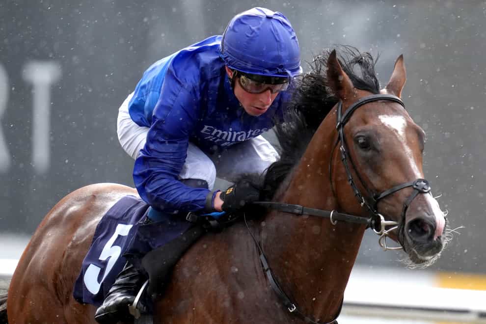 Nations Pride is William Buick’s ride in the Bahrain International Trophy (John Walton/PA)