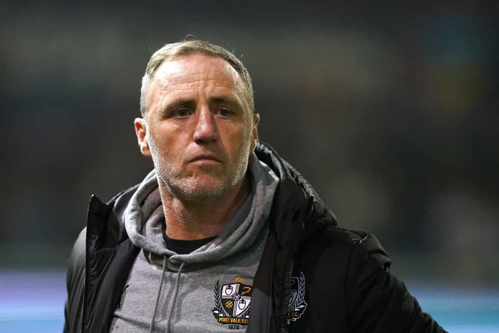 Andy Crosby’s Port Vale are through (Martin Rickett/PA)