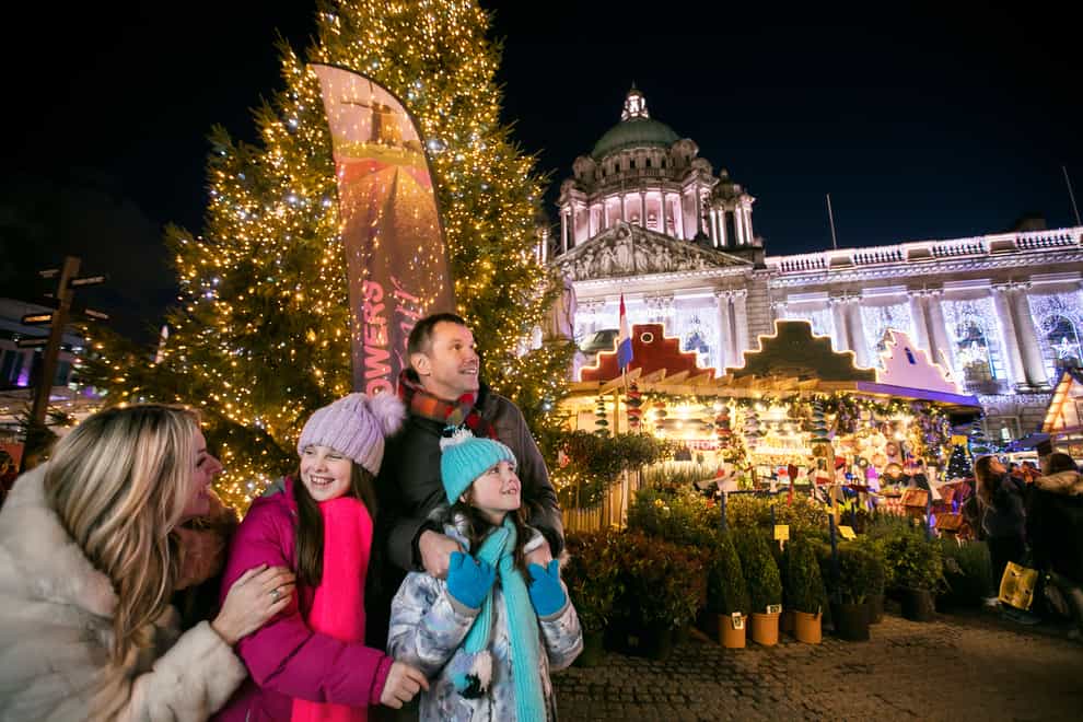 Visiting a local Christmas market is sustainable and less expensive (Brian Morrison/PA)