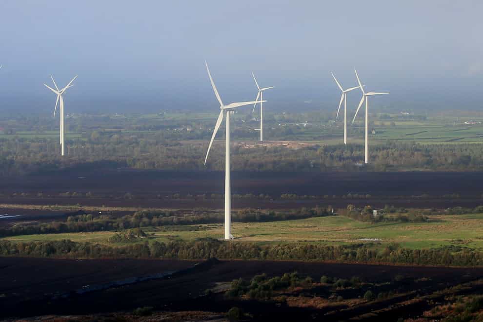 SSE said production from its onshore wind farms has fallen (Niall Carson/PA)