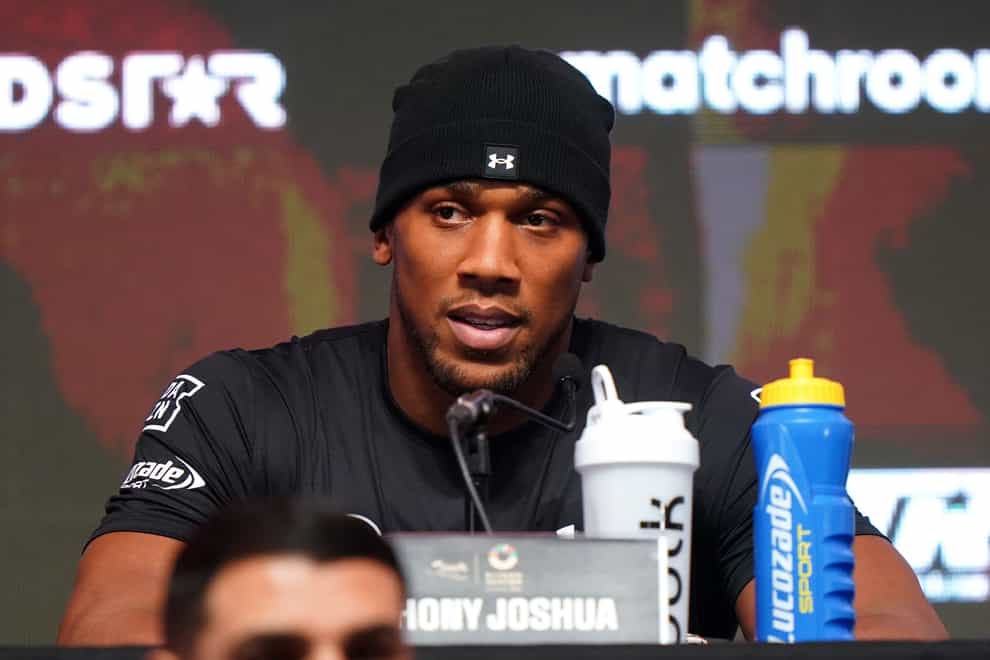 Anthony Joshua will be back in action in December (Adam Davy/PA)