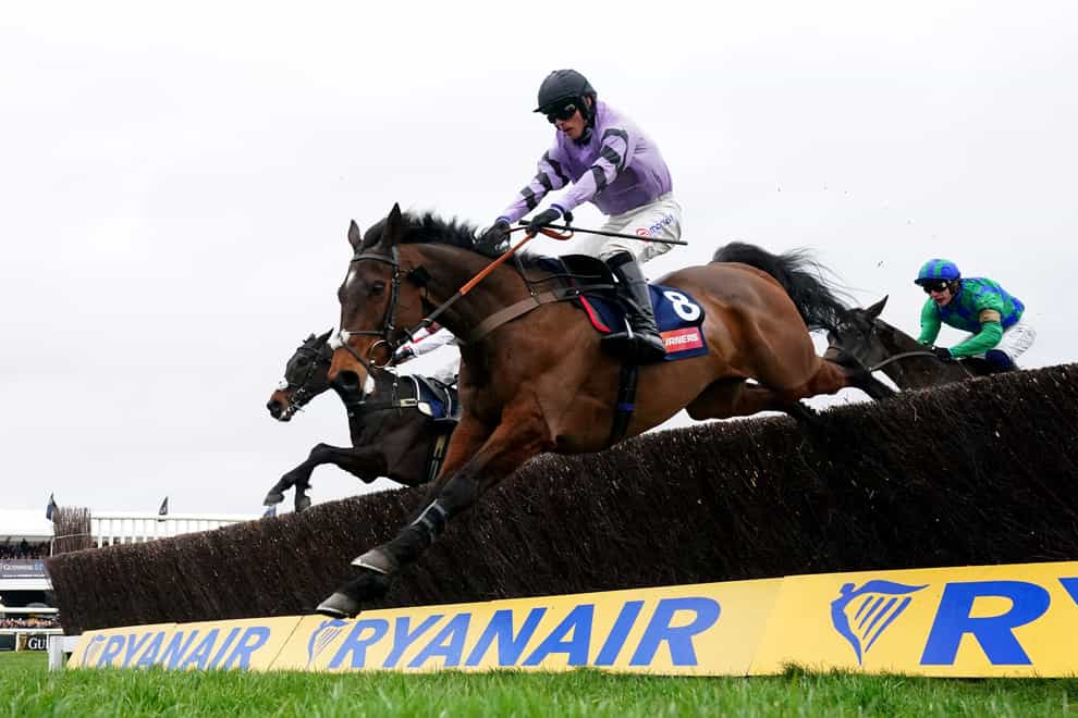 Stage Star on his way to victory at Cheltenham (Tim Goode/PA)