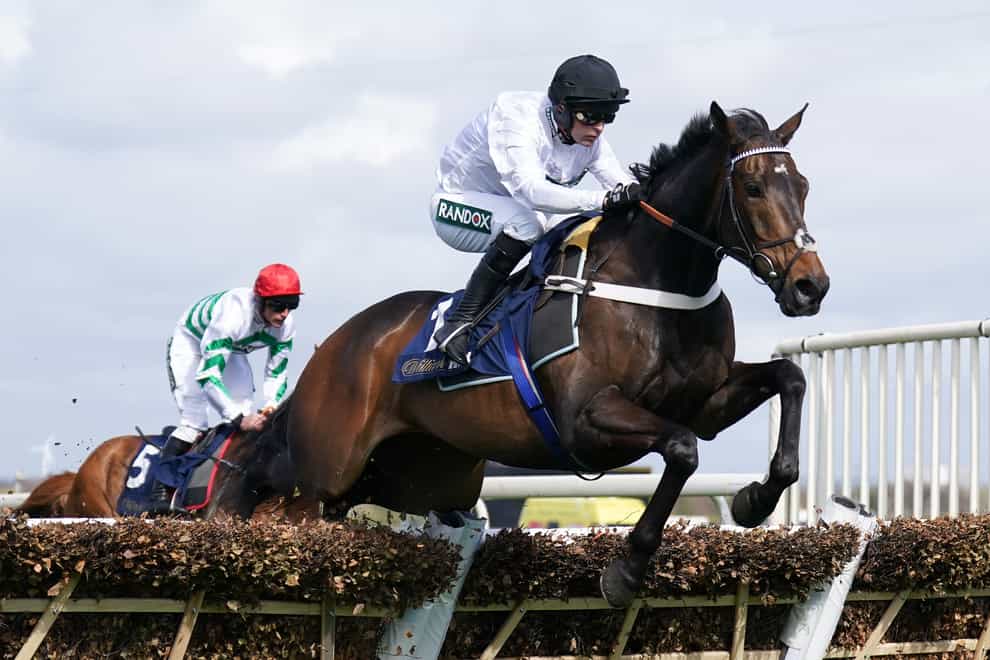 Constitution Hill in action at Aintree (Mike Egerton/PA)