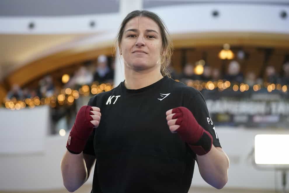 Katie Taylor will go head-to-head with Chantelle Cameron in their rematch on Saturday (Niall Carson/PA)