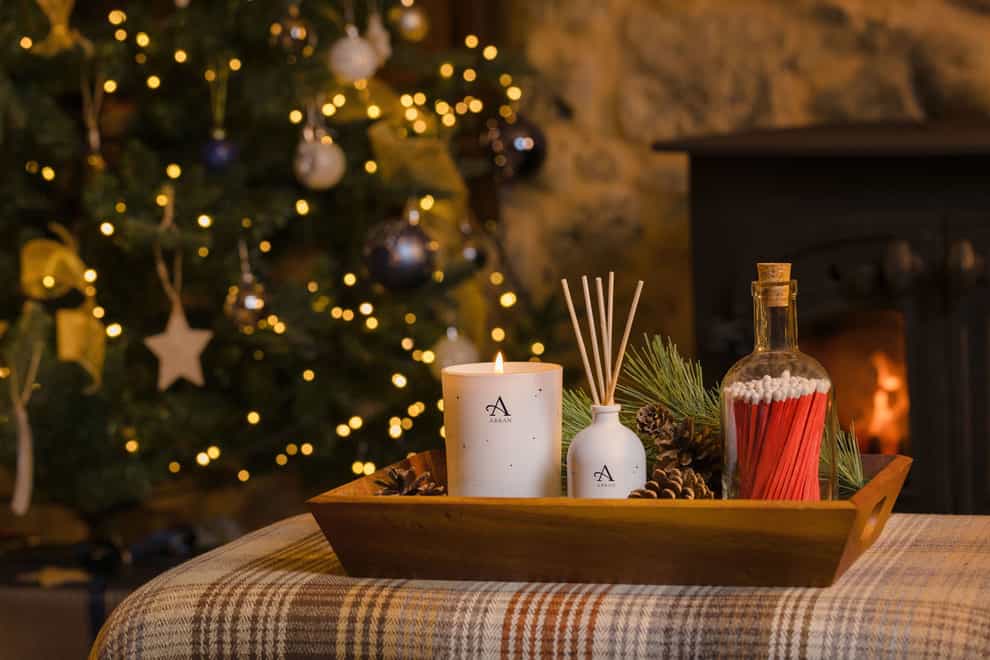 Create a Christmas-scented wonderland in your home (Arran Sense of Scotland/PA)