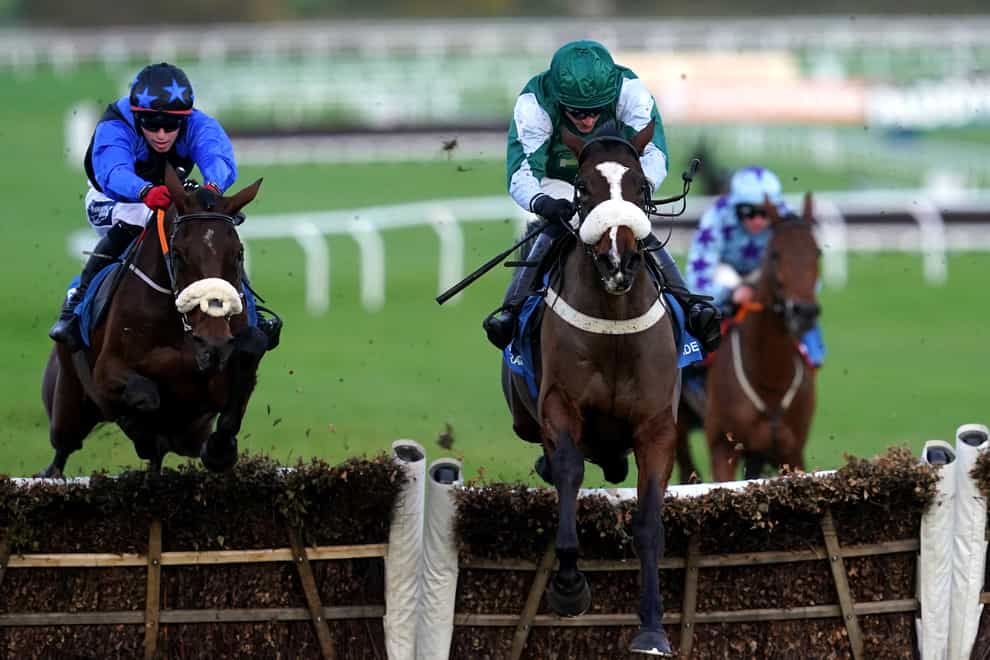 Minella Missile made it two from two over hurdles at Cheltenham (David Davies/PA)