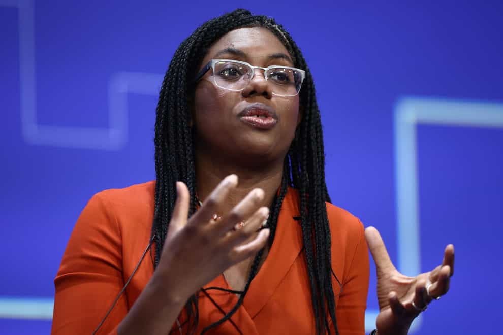 Business and Trade Secretary Kemi Badenoch told the Covid inquiry that the Government ‘had not got a handle on’ dealing with misinformation (Henry Nicholls/PA)