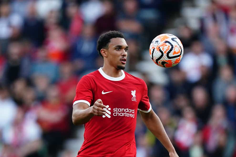 Trent Alexander-Arnold believes Liverpool are displaying the sort of form which could make them title challengers again (Mike Egerton/PA)