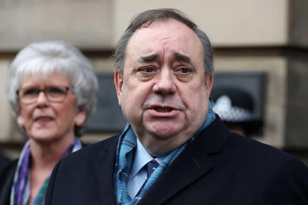 Alex Salmond is taking legal action against the Scottish Government (PA)