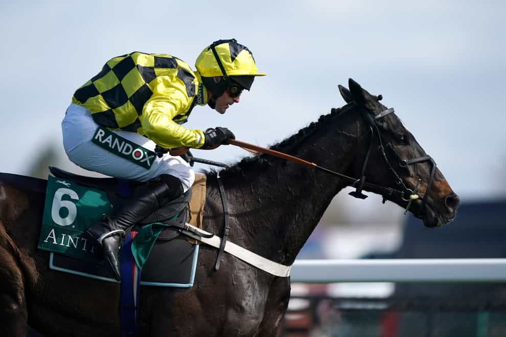 Shishkin ridden by Nico de Boinville wins the Alder Hey Aintree Bowl Chase during day one of the Randox Grand National Festival at Aintree Racecourse (Mike Egerton/PA)