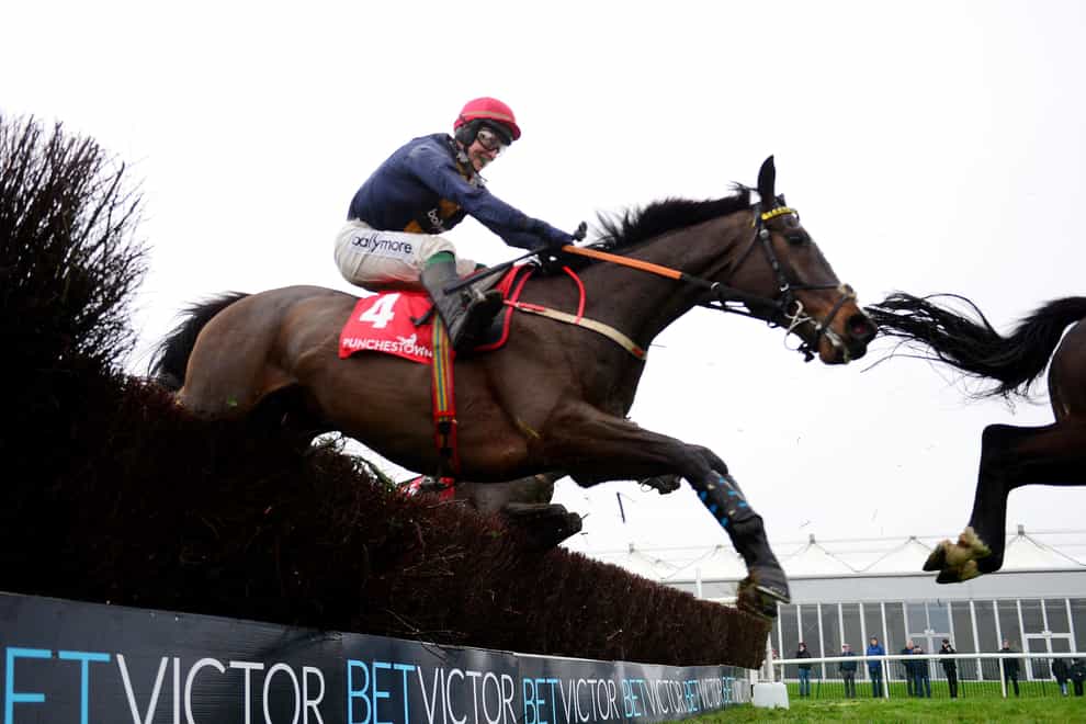 Fastorslow on his way to winning the John Durkan Memorial Punchestown Chase (PA)