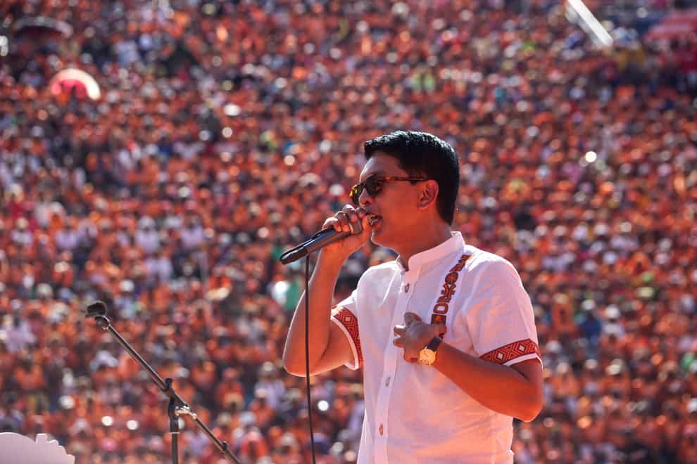 Andry Rajoelina has been re-elected as President of Madagascar (Alexander Joe/AP)