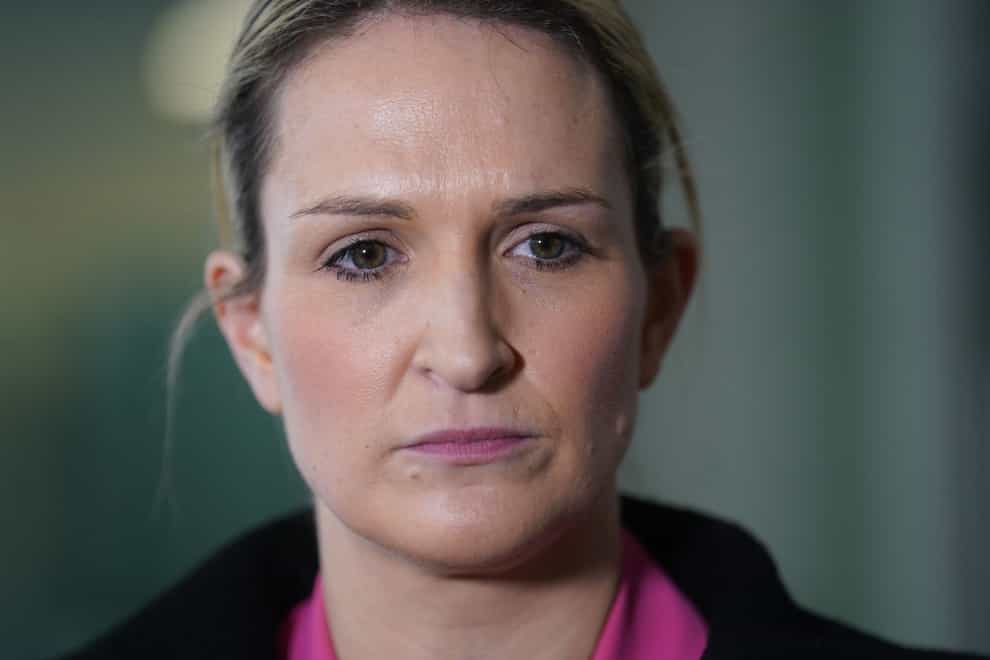 Sinn Fein is to table a no-confidence motion in Justice Minister Helen McEntee next week (Brian Lawless/PA)