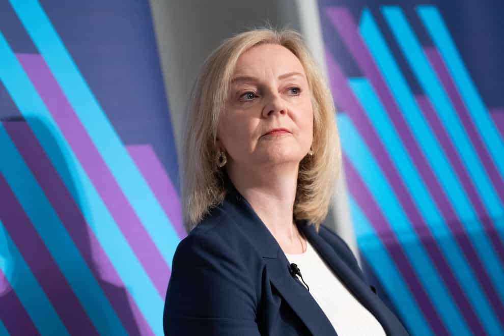 Former prime minister Liz Truss was drawn as one of the 20 MPs invited to bring forward a private members bill (Stefan Rousseau/PA)