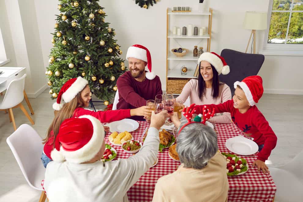 Follow these tips and tricks to tackle mess during festive gatherings (Alamy/PA)