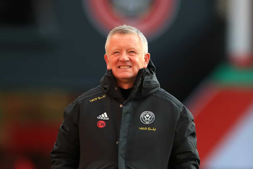 Chris Wilder is back in charge of Sheffield United (Mike Egerton/PA)