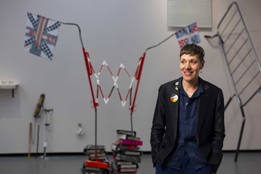 Jesse Darling has been announced as the winner of the Turner Prize 2023 (David Parry/PA)