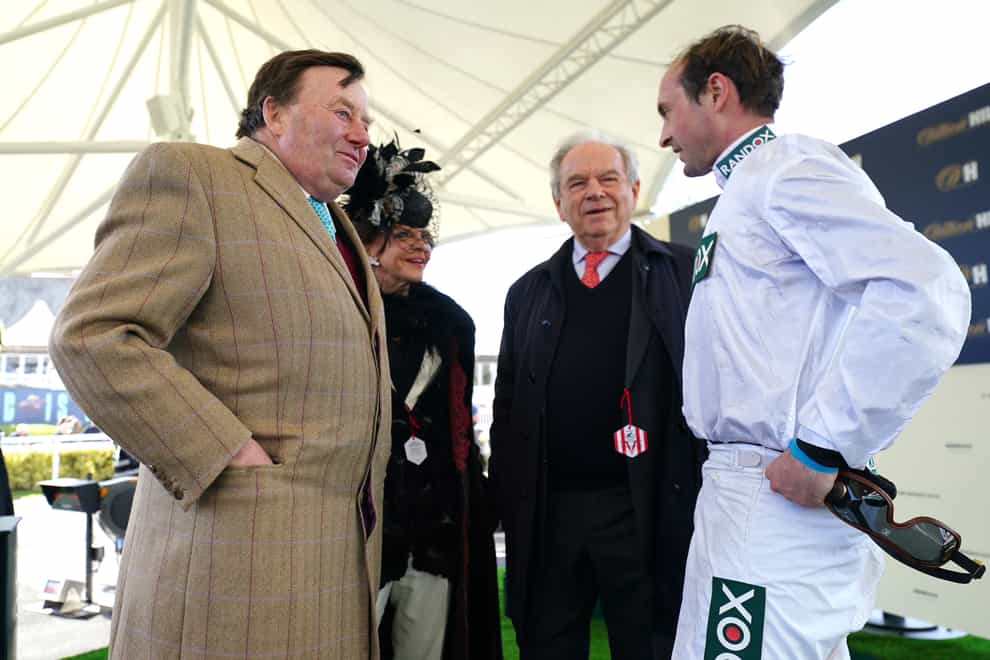 It is an important afternoon for Nicky Henderson (left) and Nico de Boinville (right) (David Davies/PA)