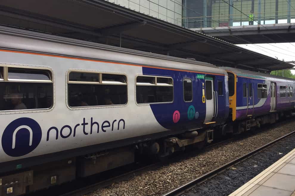 Members of Aslef on Northern Trains and TransPennine Express will walk out on Friday (PA)
