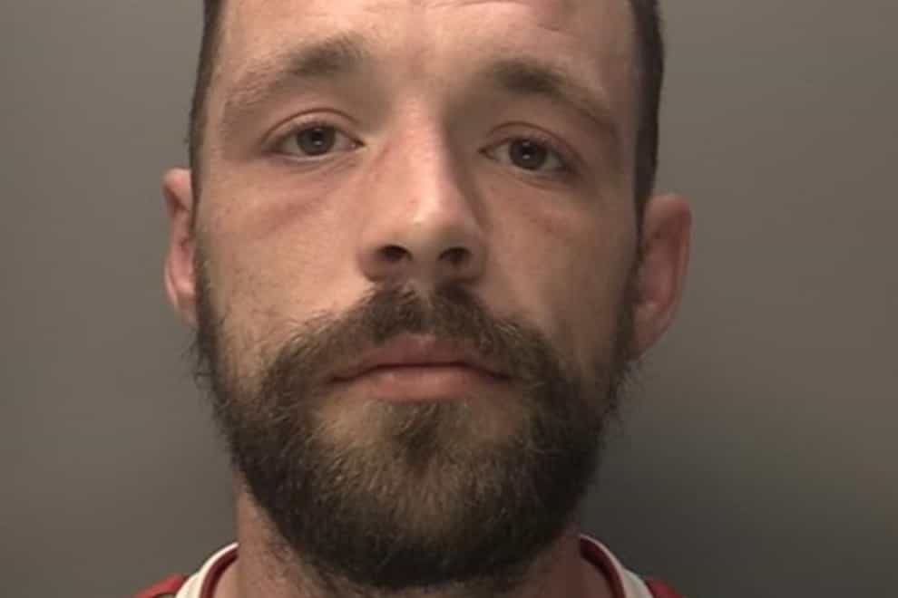 Jamie Arnold, 33, of Stone, Staffordshire, has been jailed for racially abusing Rio Ferdinand at a Premier League match. (West Midlands Police/PA)
