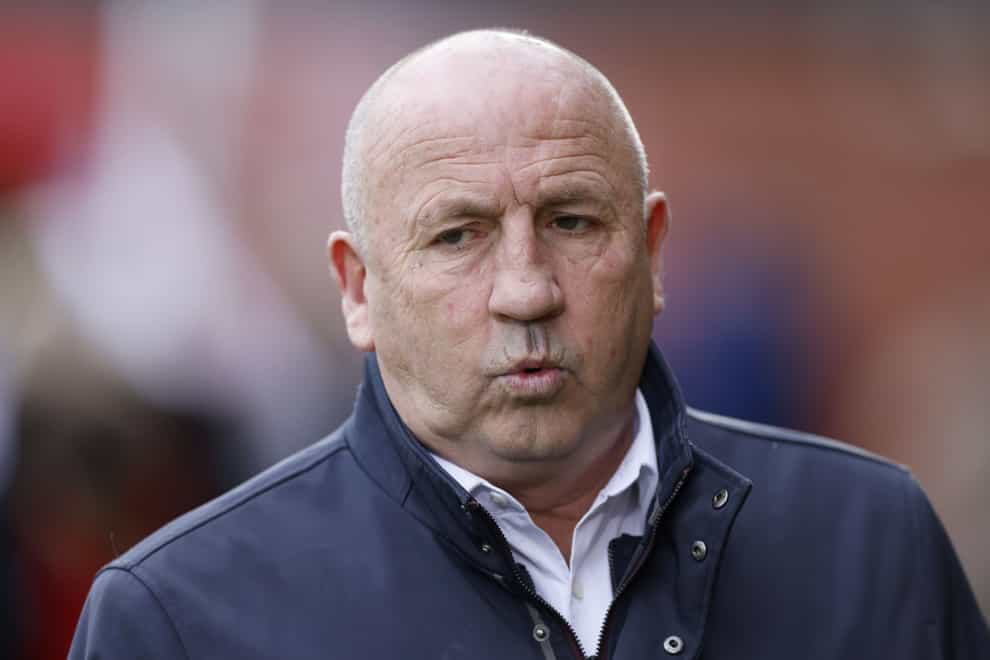 Accrington manager John Coleman saw his side draw with Doncaster (Richard Sellers/PA).