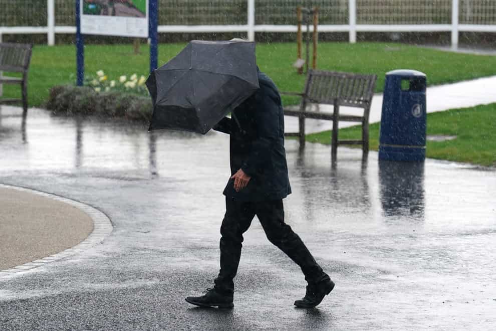Heavy rain continues to hit British racing (Zac Goodwin/PA)