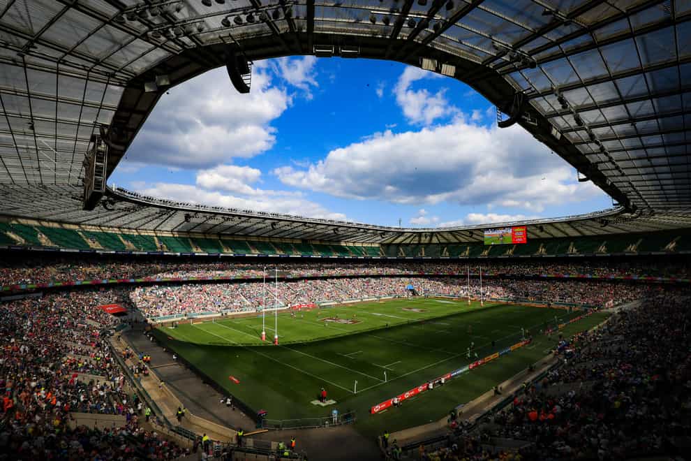 Twickenham will host the final of the 2025 Women’s Rugby World Cup (Bradley Collyer/PA)