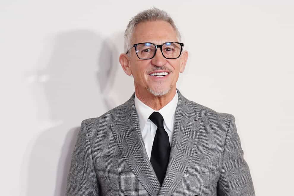 Former England footballer Lineker was among a group of celebrities to sign a letter calling for the Government to scrap its Rwanda scheme and for political leaders to come up with a ‘fair new plan for refugees’ (PA)