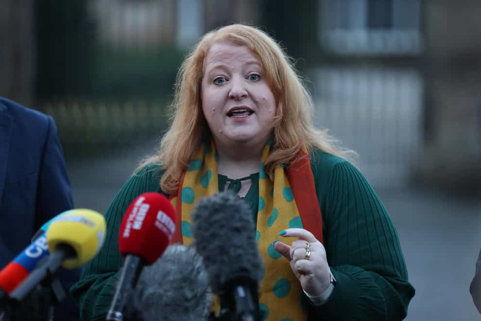 Alliance party leader Naomi Long (PA)