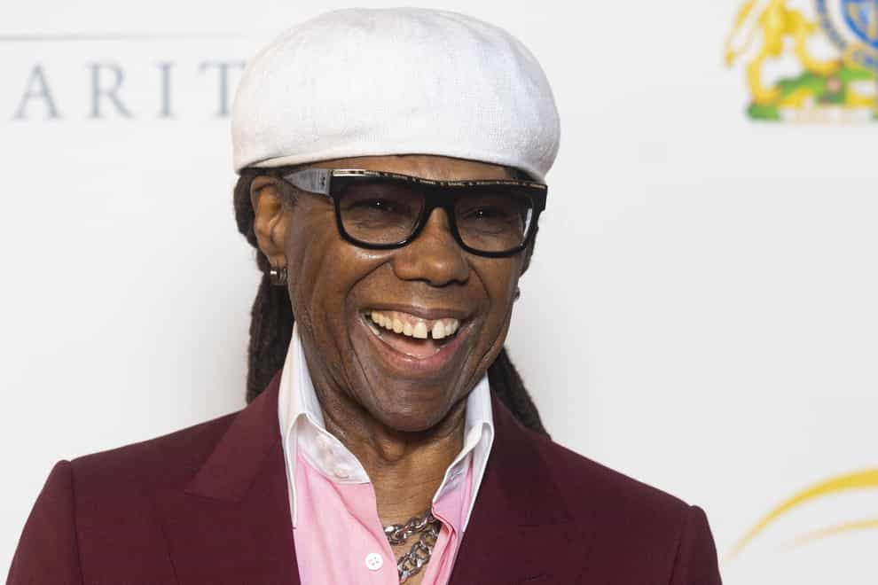 Nile Rodgers said the music industry should be set up to ‘take care’ of those who provide entertainment as is done within the sports business (David Parry/PA)